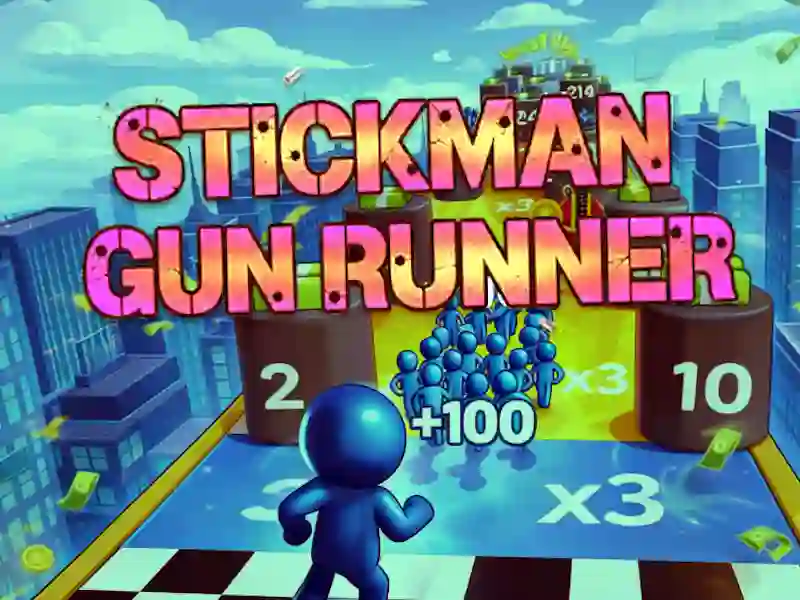 Spil Stickman Gun Runner online