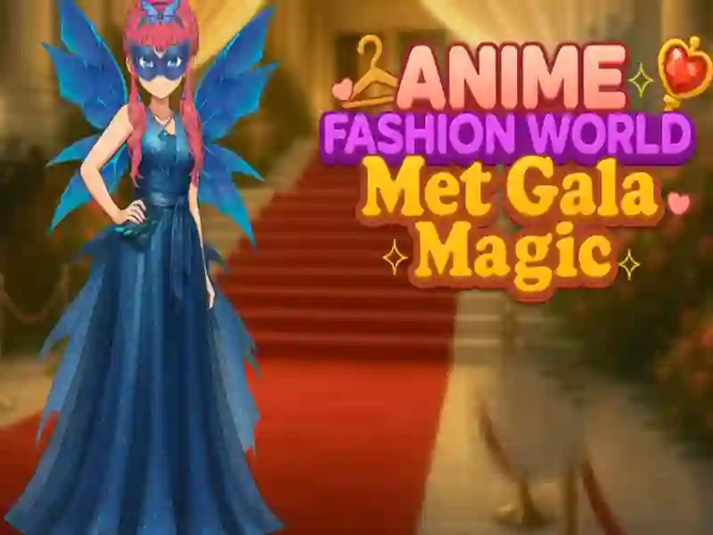 Spil Anime Fashion World Met Gala Magic online