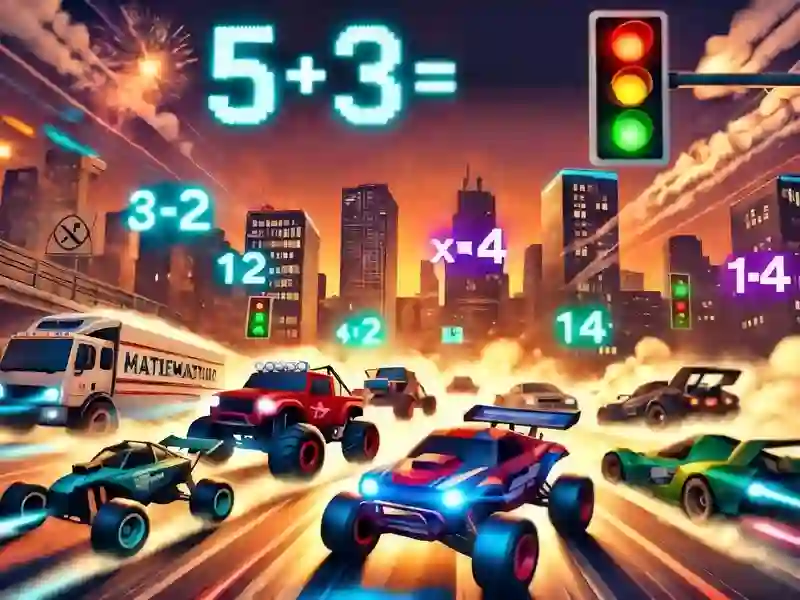Spil Matematik racing online