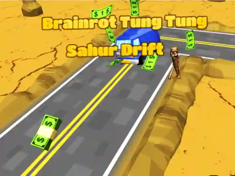 Spil BrainRot Tung Tung Sahur Drift online