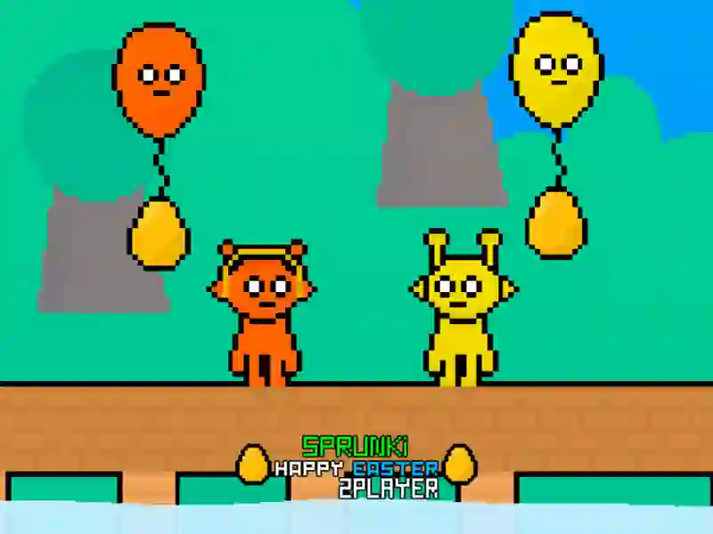 Spil Sprunki Happy Easter 2Player online