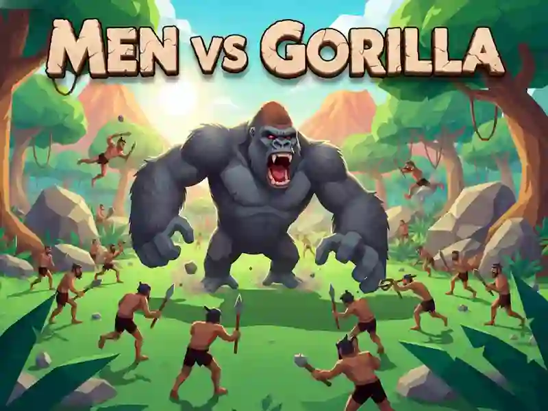 Spil Mænd vs Gorilla online