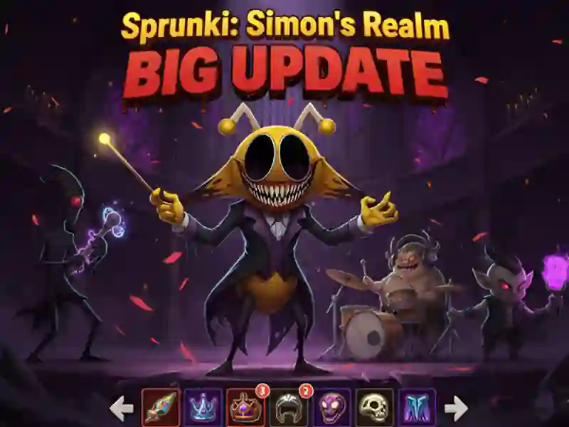 Spil Sprunki: Simon's Realm Big Update online