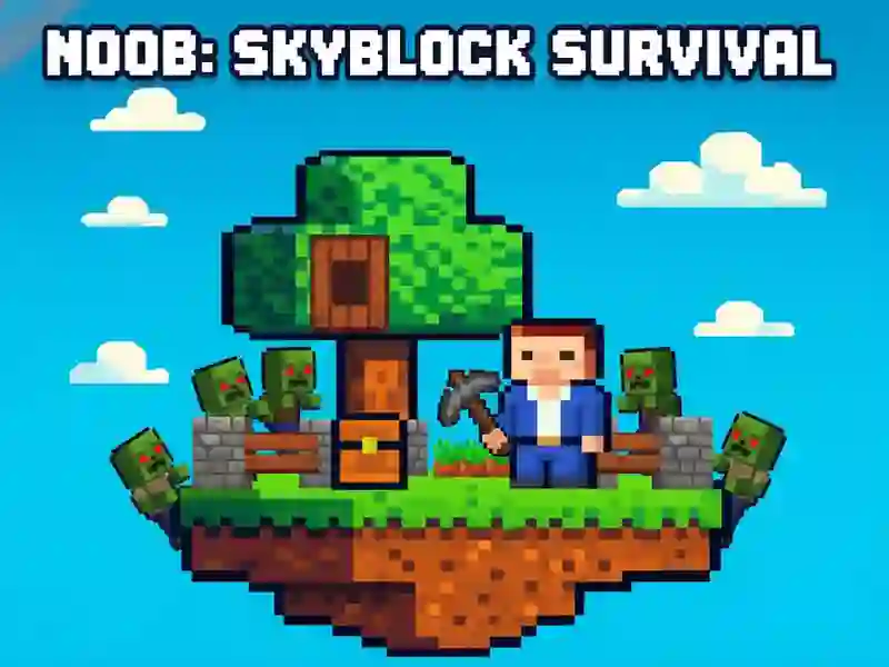 Spil Noob: Skyblock Survival online