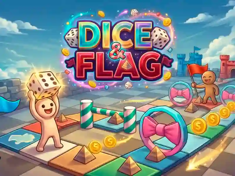 Spil Dice and Flag online