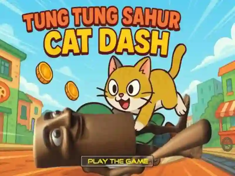 Spil Tung Tung Sahur Cat Dash online