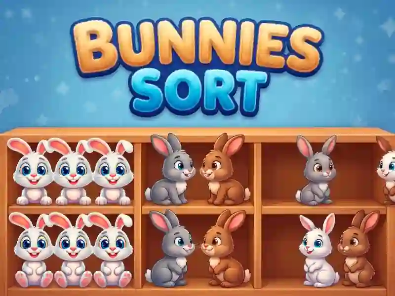 Spil Bunnies Sort online