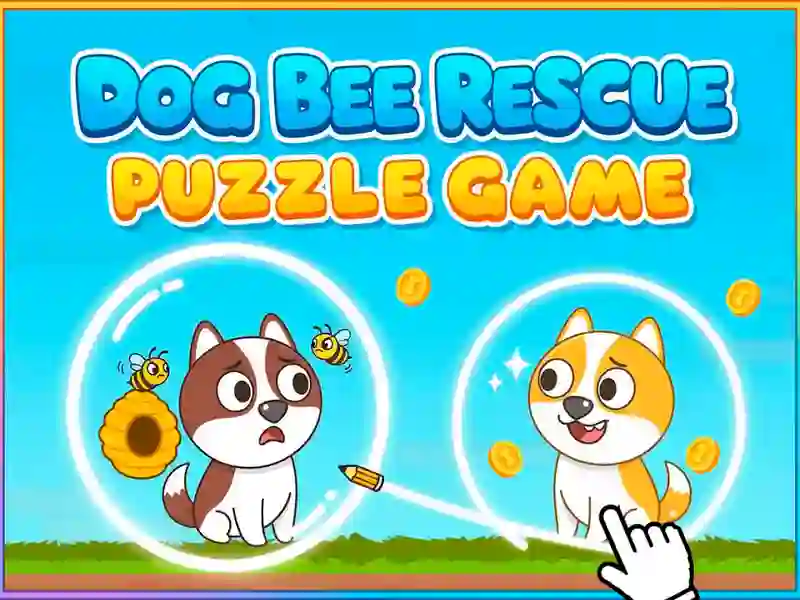 Spil Dog Bee Rescue Puslespil online