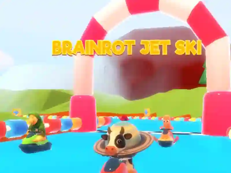 Spil Brainrot Jet Ski Racing online
