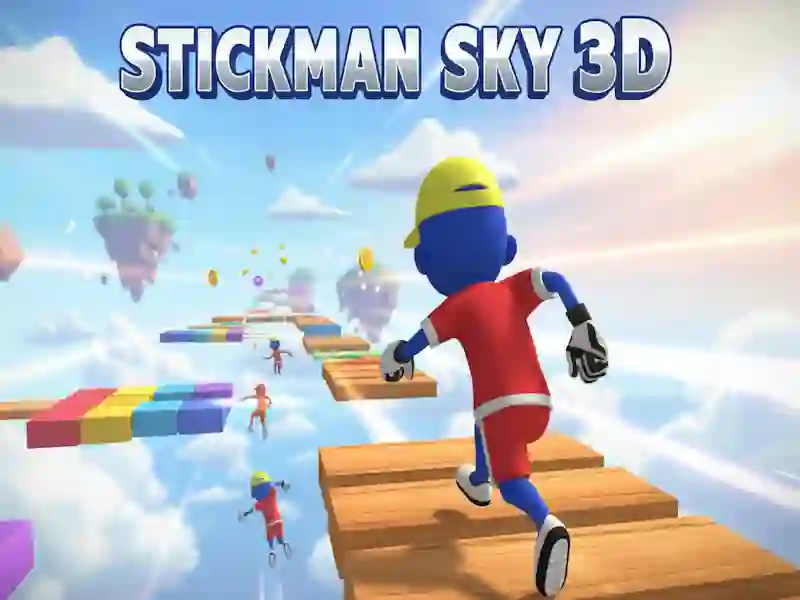 Spil Stickman himmel 3D online