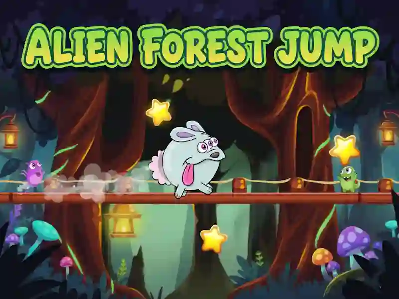 Spil Alien Forest Jump online