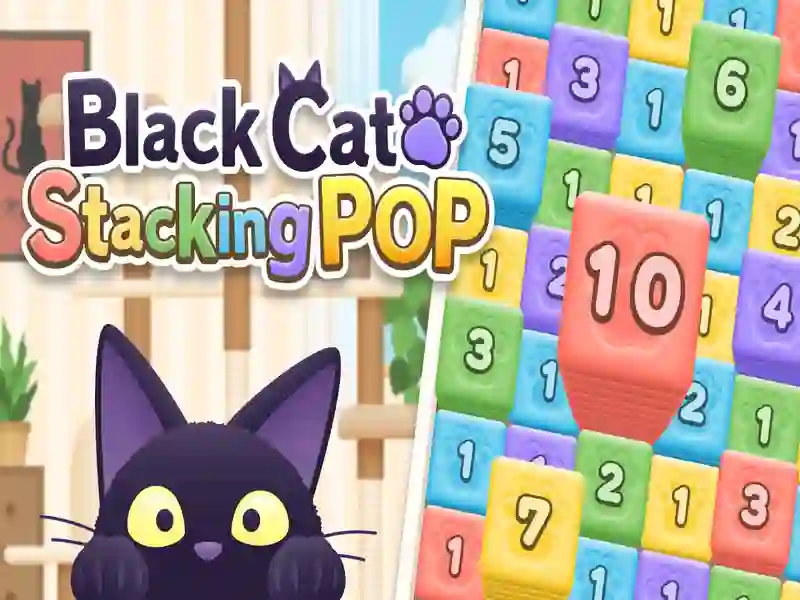 Spil Black Cat Stacking POP online
