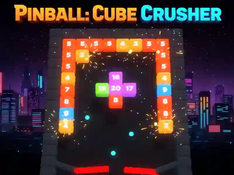 Spil Pinball: Cube Crusher online