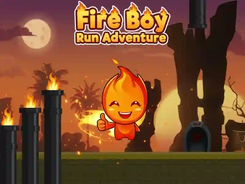 Spil Fire Boy Run Adventure online