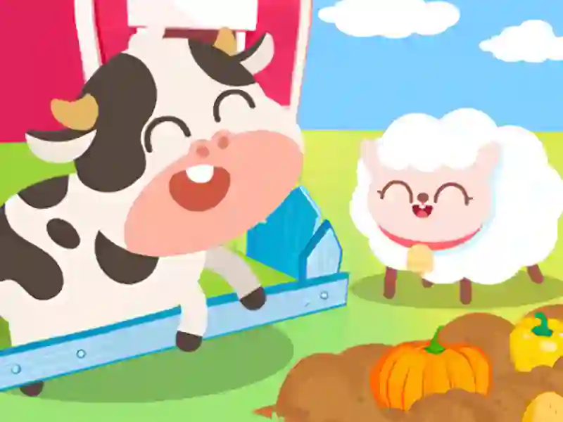 Spil Børn Happy Farm Dudu online