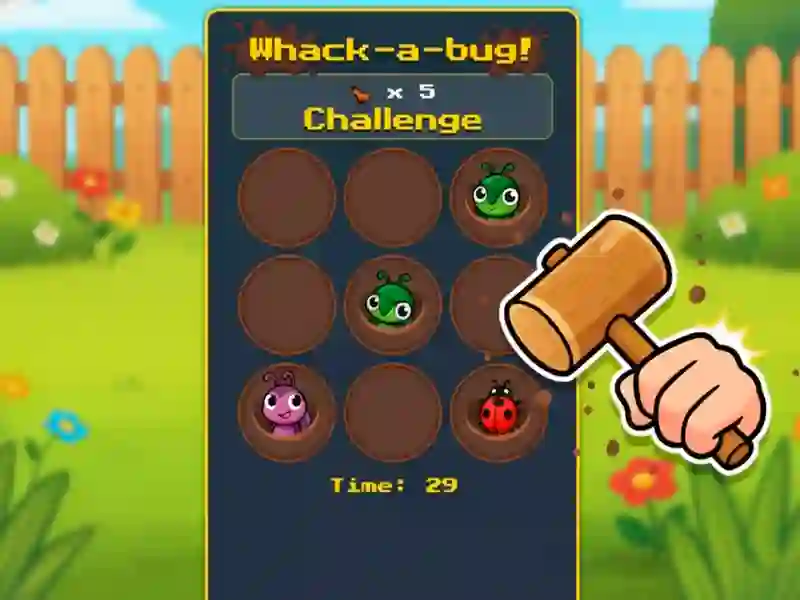 Spil Whack A Bug Challenge online
