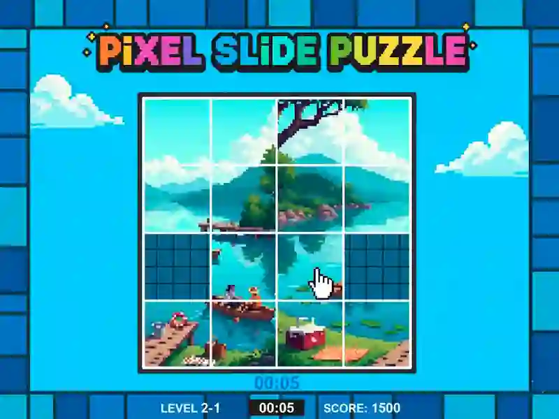 Spil Pixel Slide Puslespil online