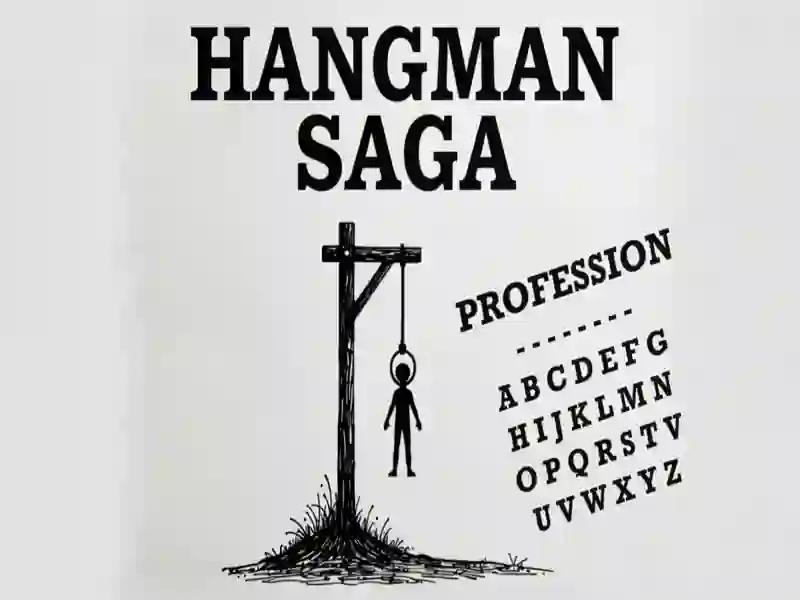 Spil Hangman Saga online Spil Hangman Saga online