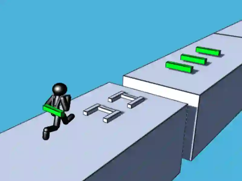 Spil Stickman Ladder online