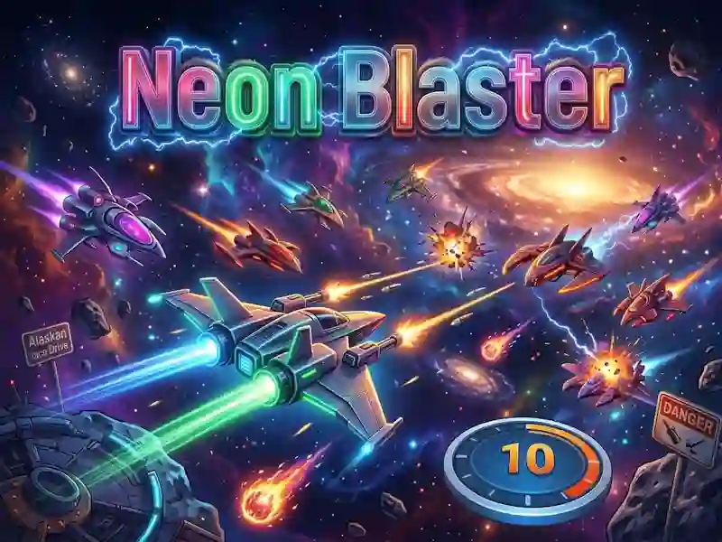 Spil Neon Blaster online