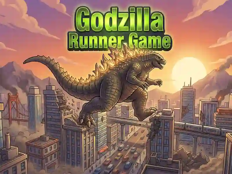 Spil Godzilla Runner spil online
