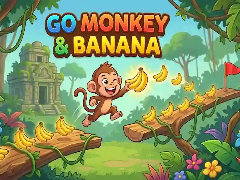 Spil Go monkey & Banana online