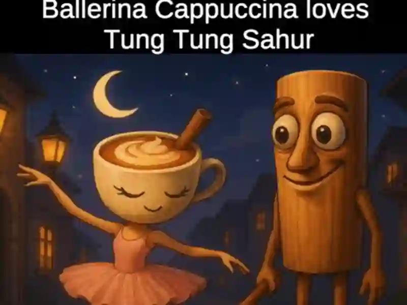 Spil Ballerina cappuccina elsker Tung Tung Sahur online