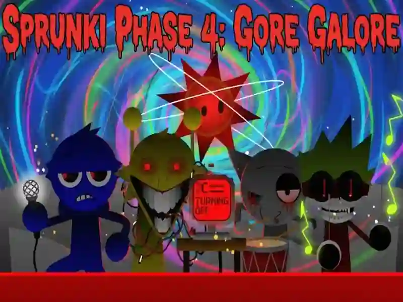 Spil Sprunki fase 4: Gore Galore online