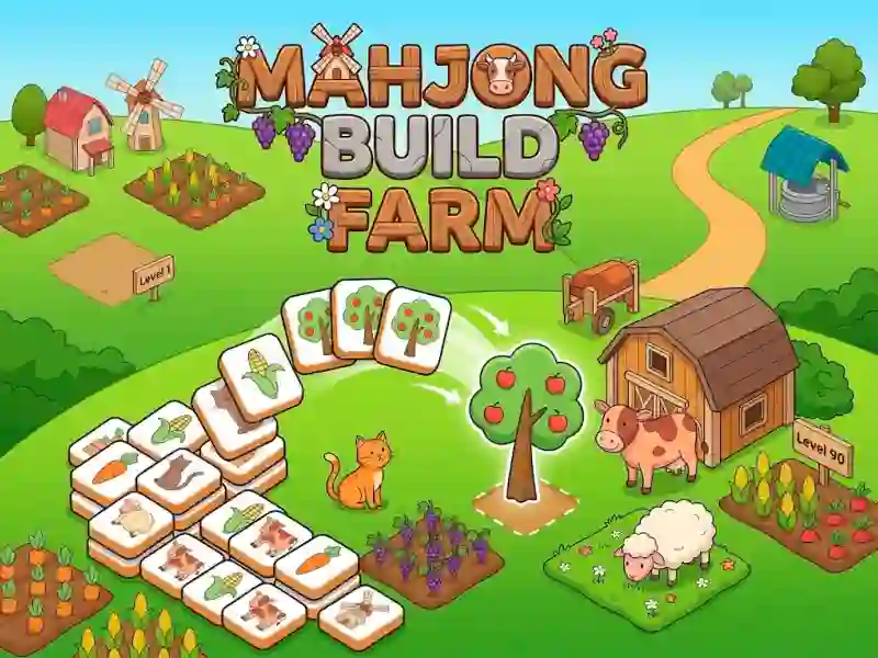 Spil Mahjong Build Farm online