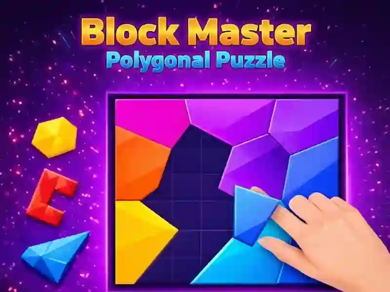 Spil Blok Master polygonal puslespil online