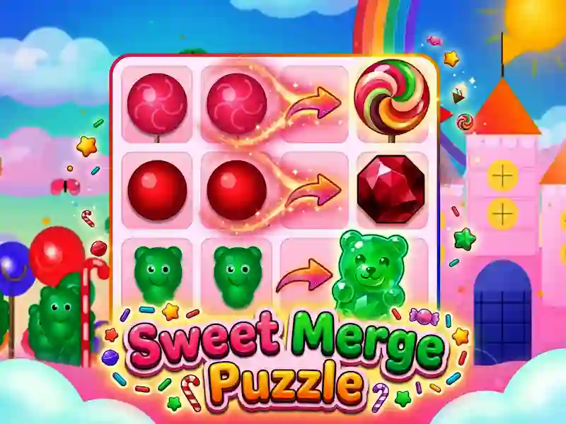 Spil Sweet Merge Puzzle online