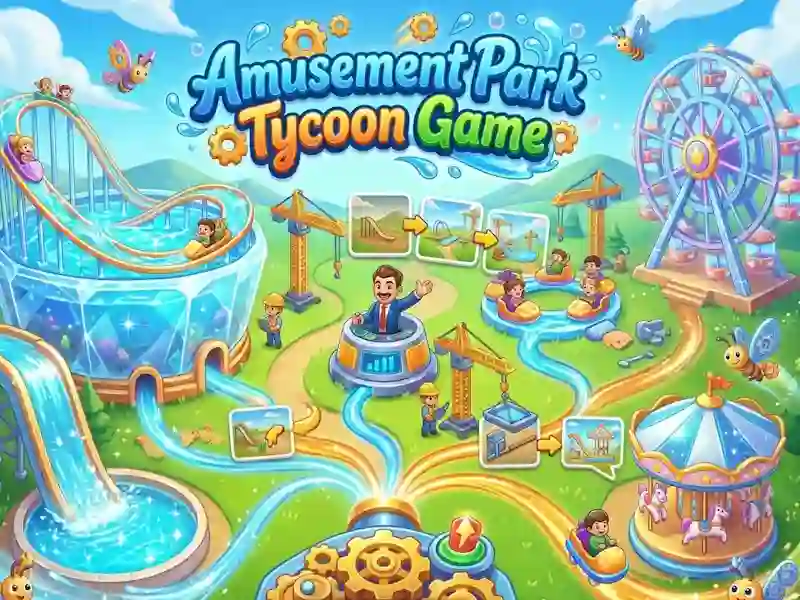 Spil Forlystelsespark Tycoon spil online