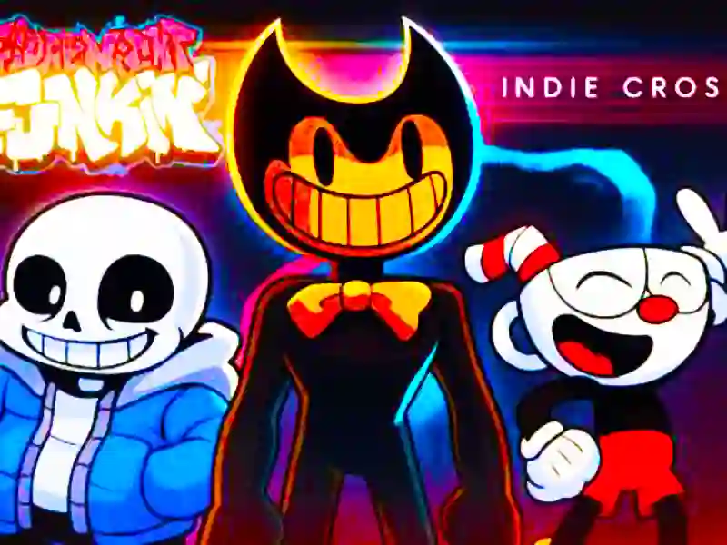 Spil FNF vs Indie Cross online