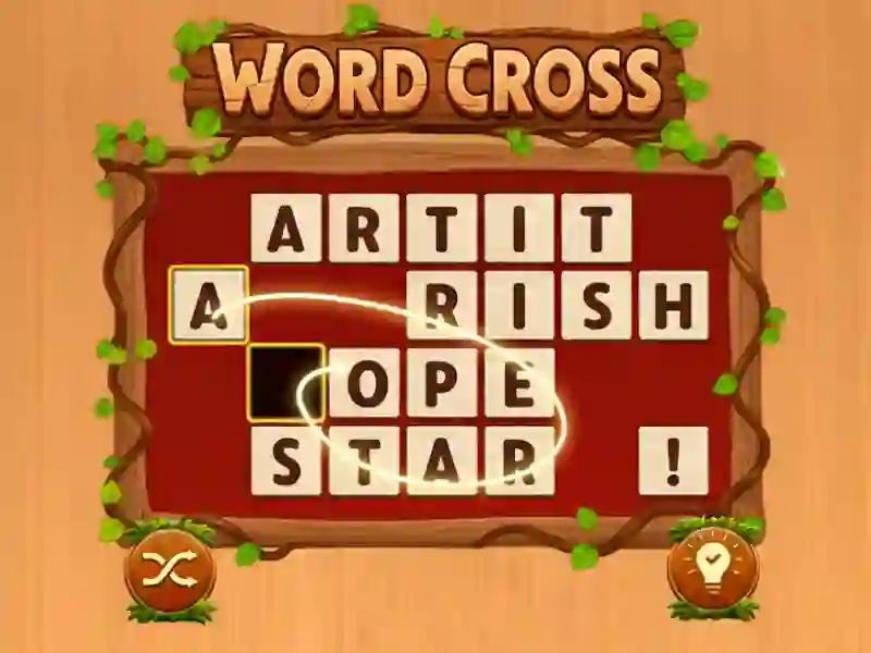 Spil Word Cross online