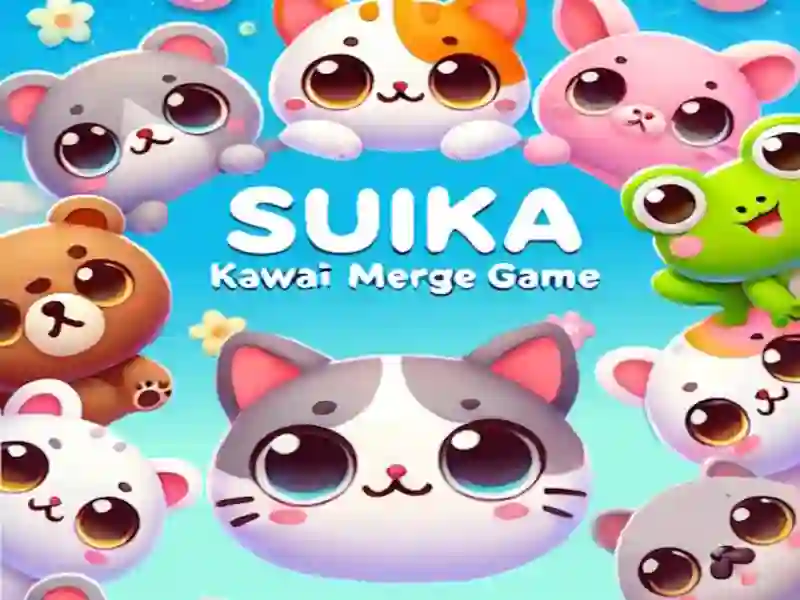 Spil Suika Kawaii Merge Game online