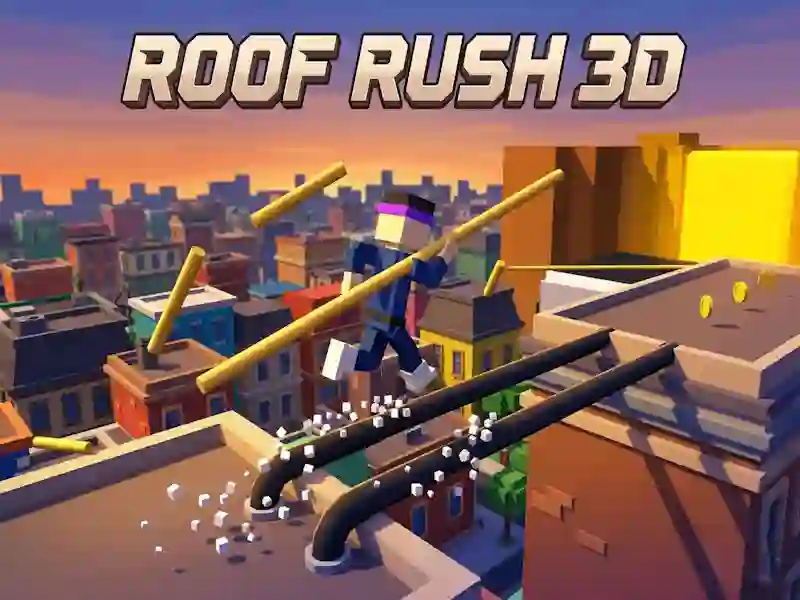 Spil Roof Rush 3D online