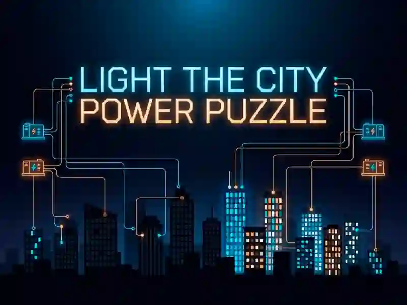 Spil Light the City Power Puzzle online