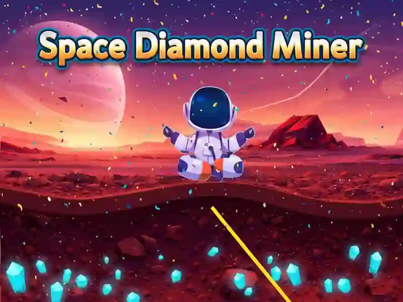 Spil Space Diamond Miner online
