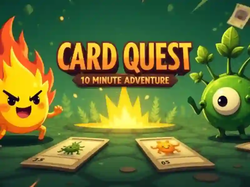 Spil Card Quest: 10 minutters eventyr online