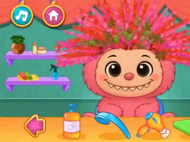 Spil Labubu Frisørsalon online