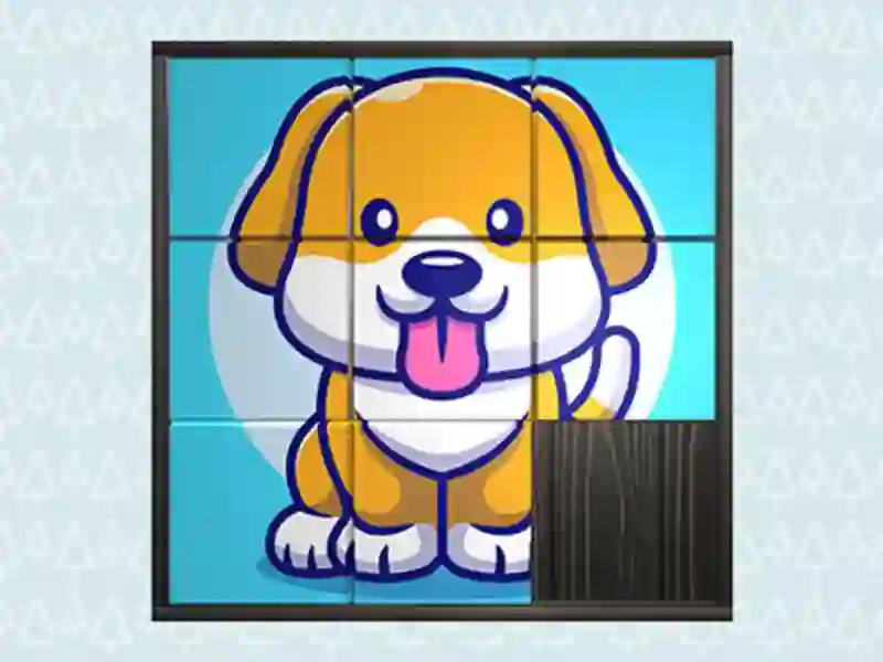 Spil 3D Kid glidende puslespil online