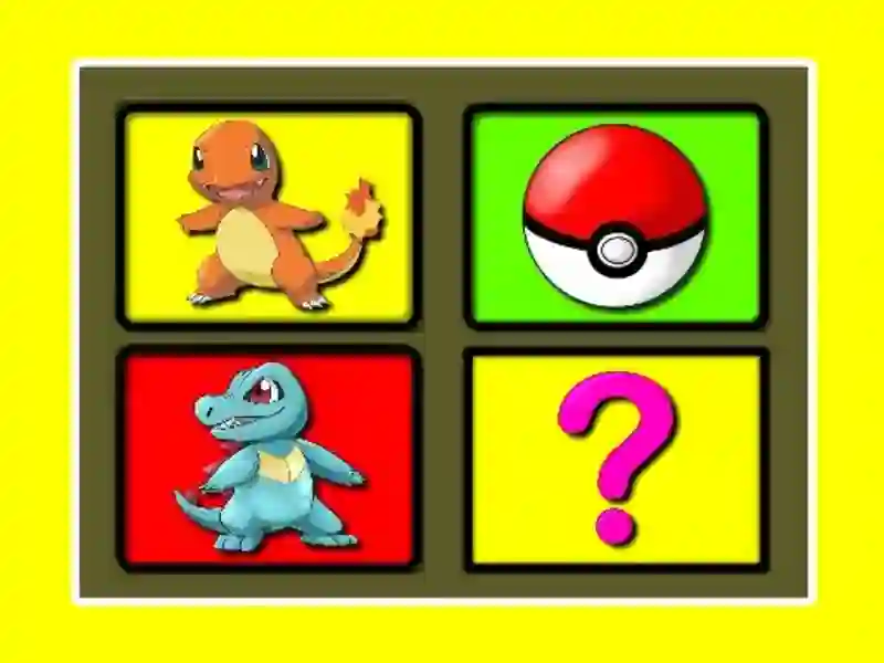 Spil Pokemon hukommelsestid online