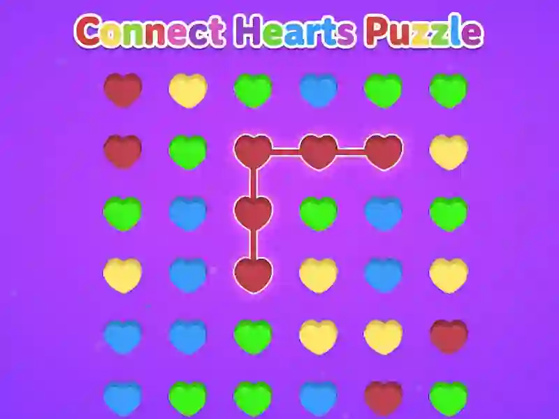 Spil Connect Hearts Puslespil online