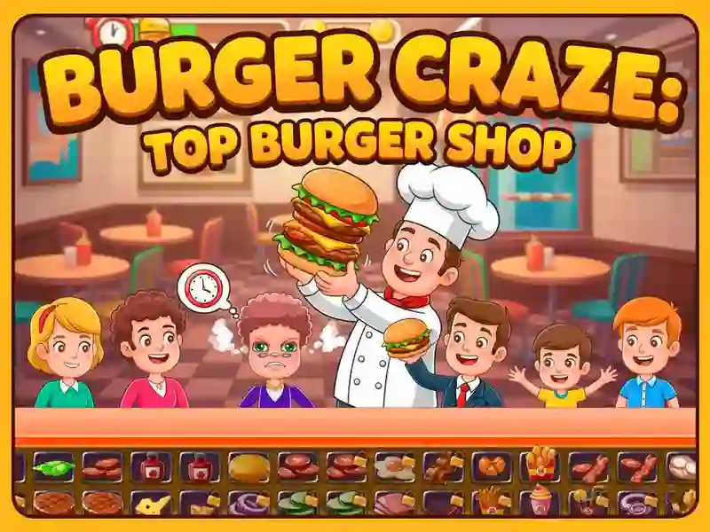 Spil Burger Craze: Top Burger Shop online