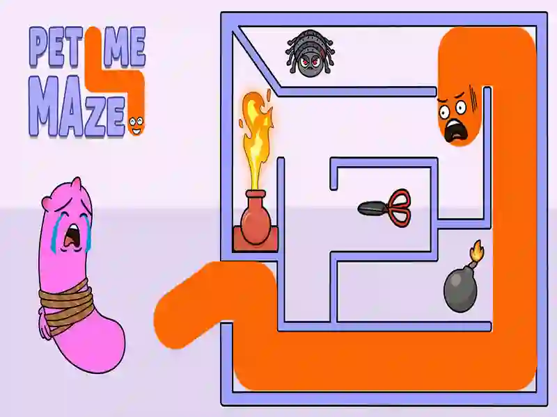 Spil Pet Me Maze online