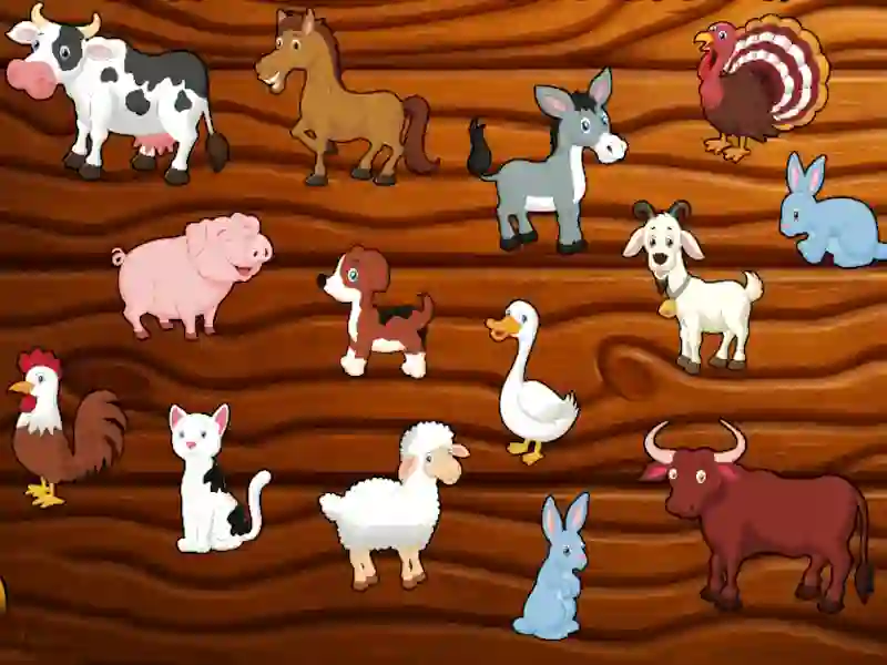 Spil Sjov gård til børn online