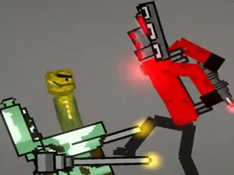 Spil Skibidi toilet melon sandkasse online