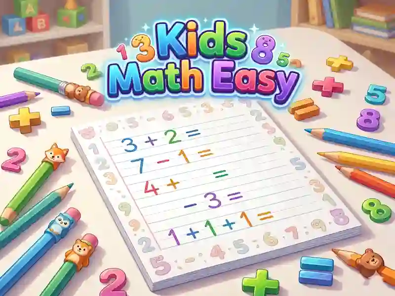 Spil Kids Math Easy online