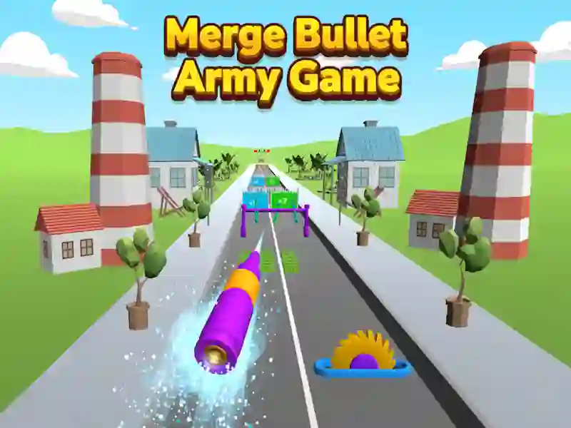 Spil Merge Bullet Army Game online