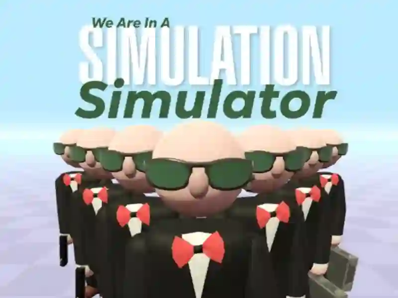 Spil Vi er i en simulationssimulator online